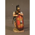 RR-04R  Legionnaire Leaning on Scutum, Roman Army of the Late Republic